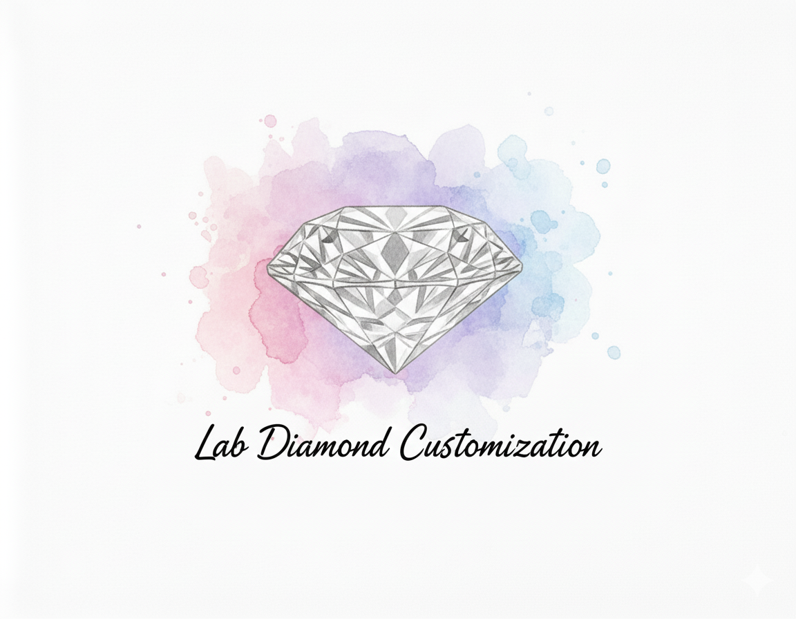 Customized Lab Grown Diamond with IGI Certificate